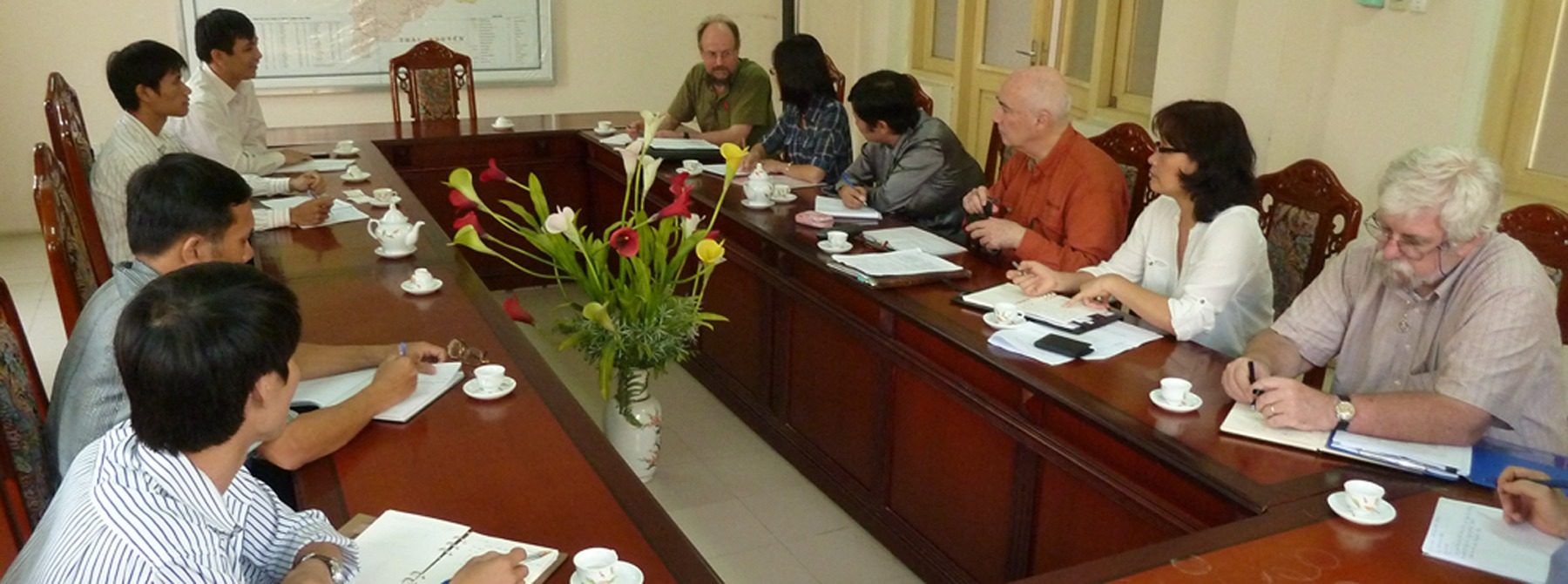 Workshops held for the ADB Bioengineering project in Northern Vietnam