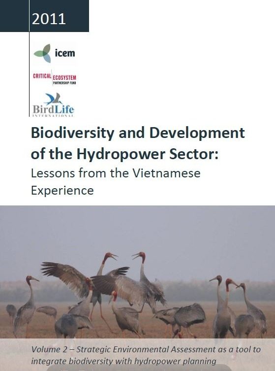 Biodiversity and Development of the Hydropower Report Series – Vol 2: SEA as a tool to integrate biodiversity with hydropower planning