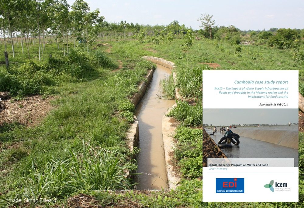 Impact of Water Supply Infrastructure on Floods and Droughts in Cambodia and the Implications for Food Production