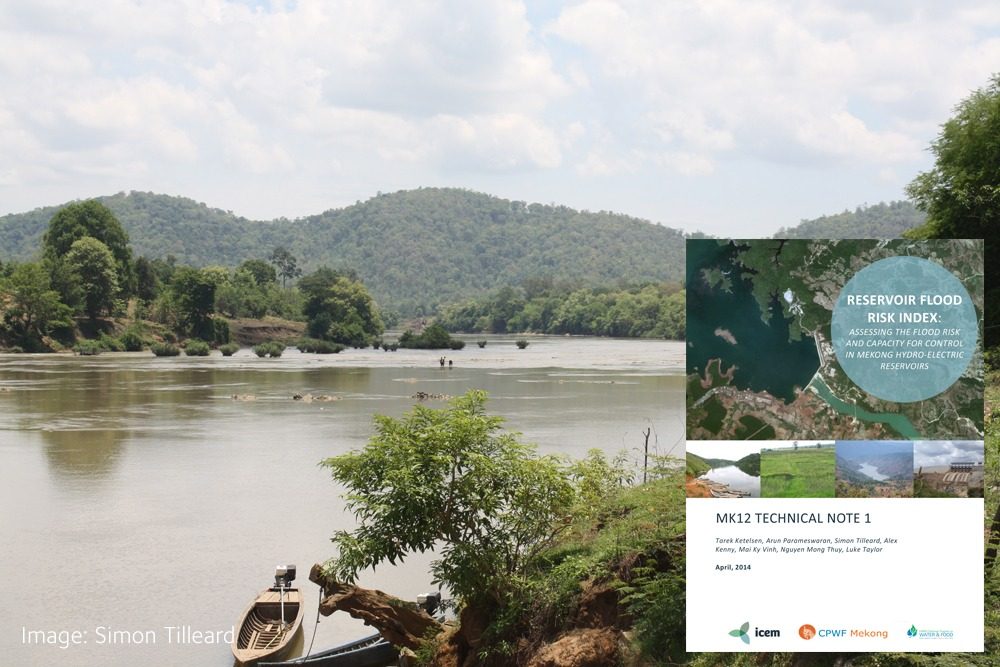 Reservoir Flood Risk Index: Assessing the flood risk and capacity for control in Mekong hydro-electric reservoirs