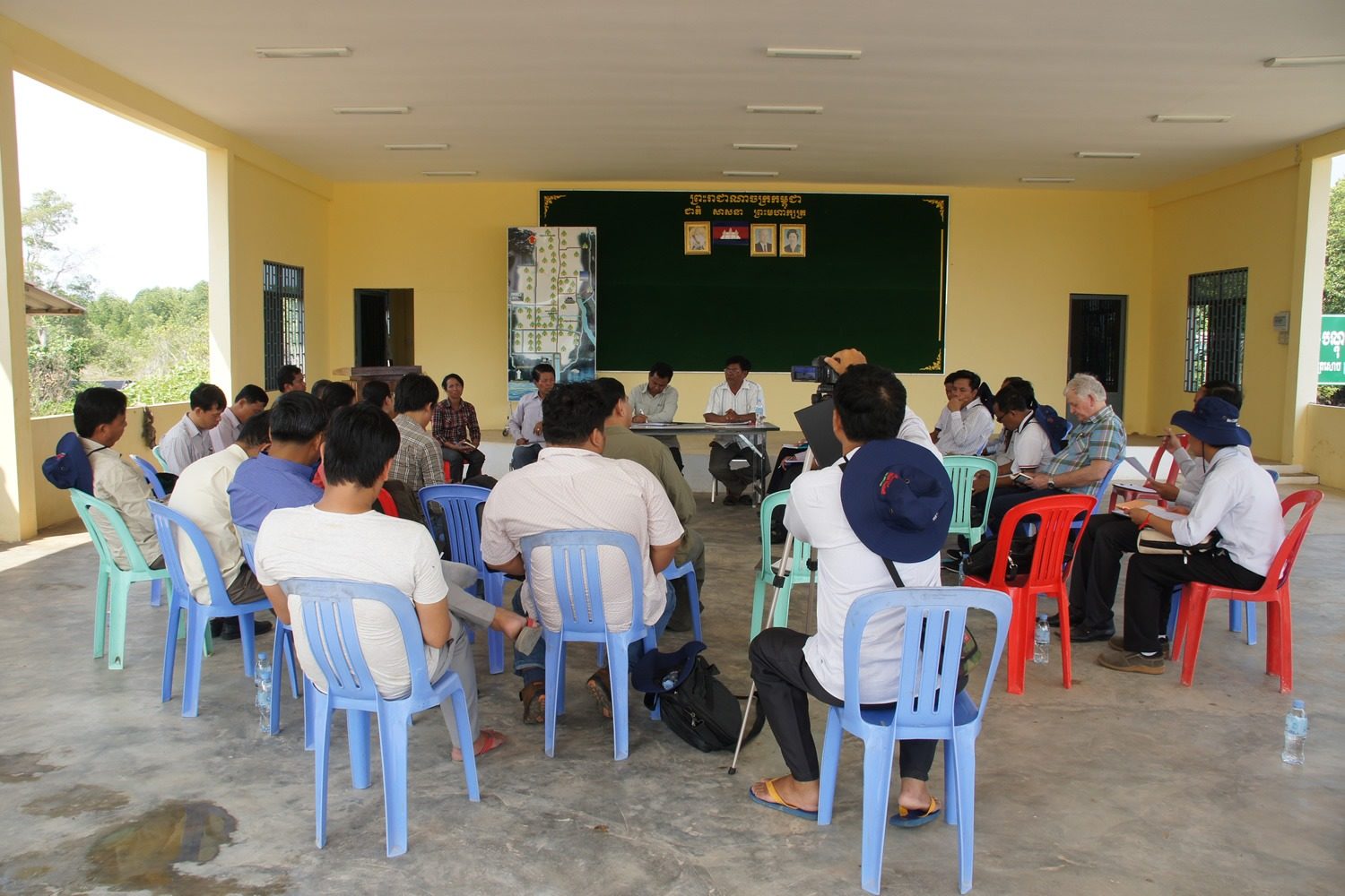 Meeting with Peam Krasop community, Koh Kong