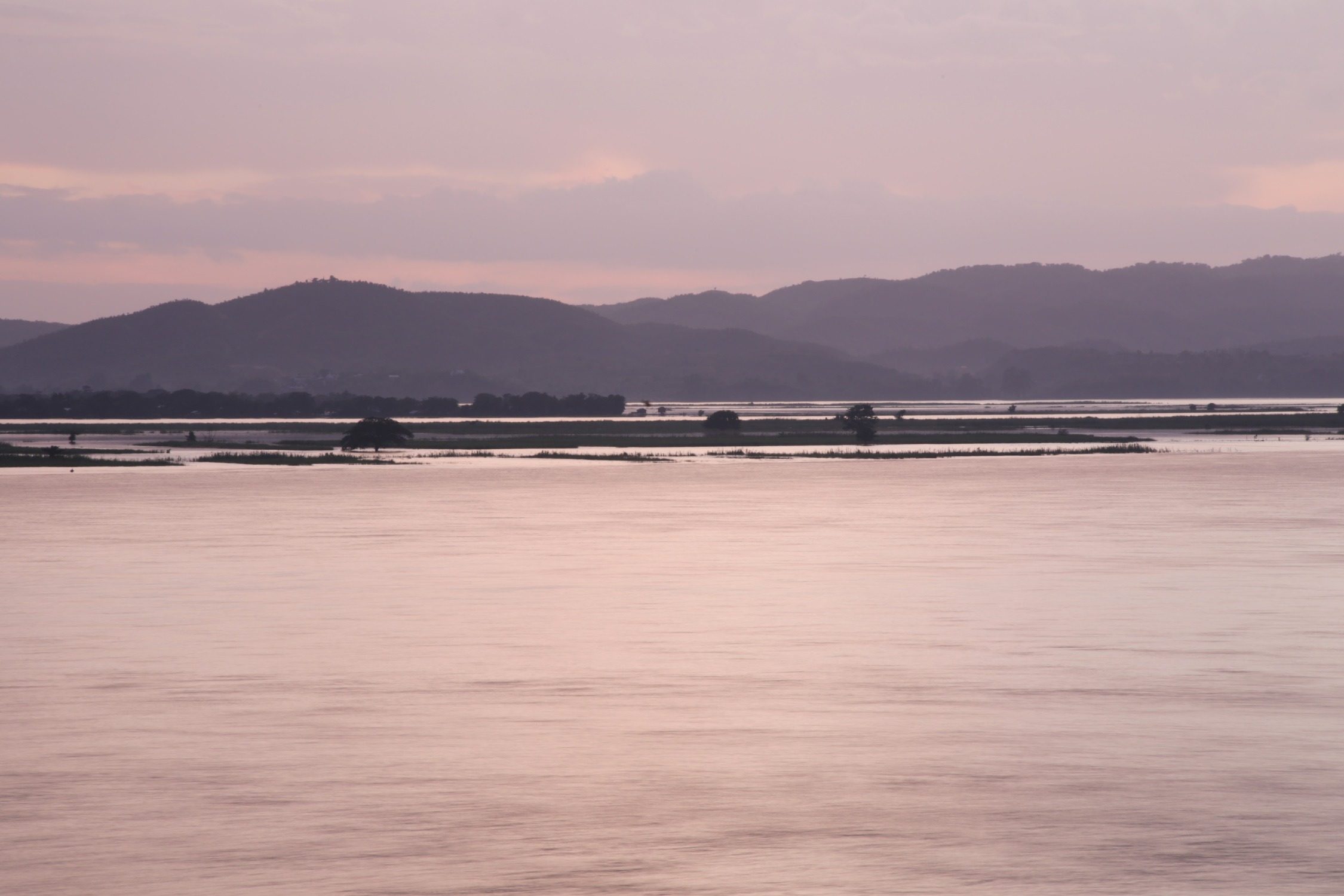 The Ayeyarwady River.